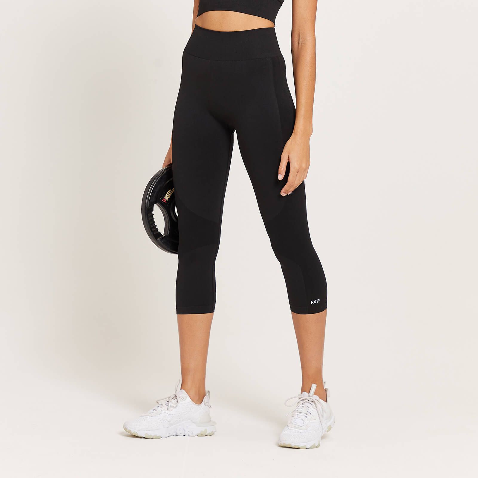 Legging ¾ taille haute MP Curve pour femmes – Noir