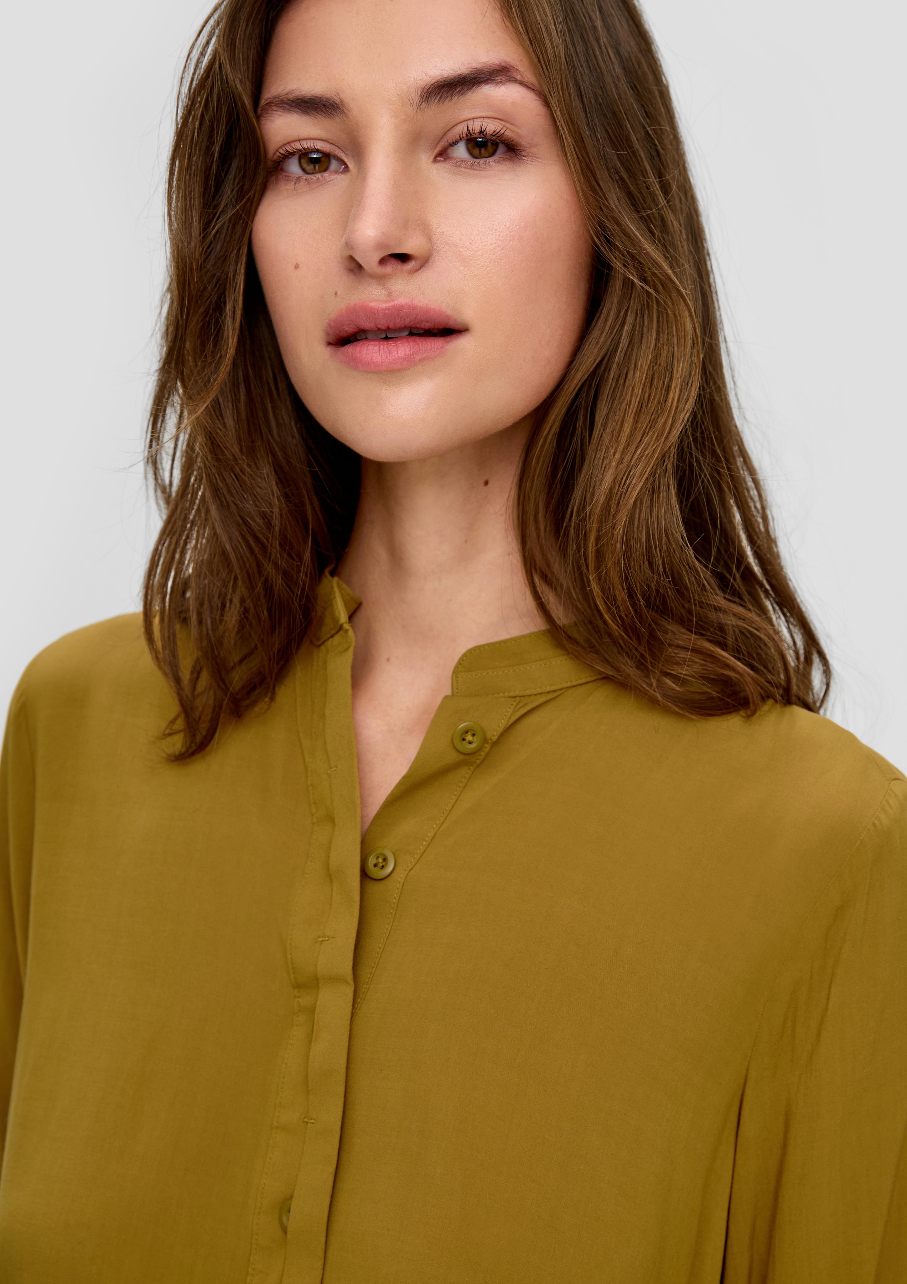 Viskosebluse mit gerafften Details  2130343-7709