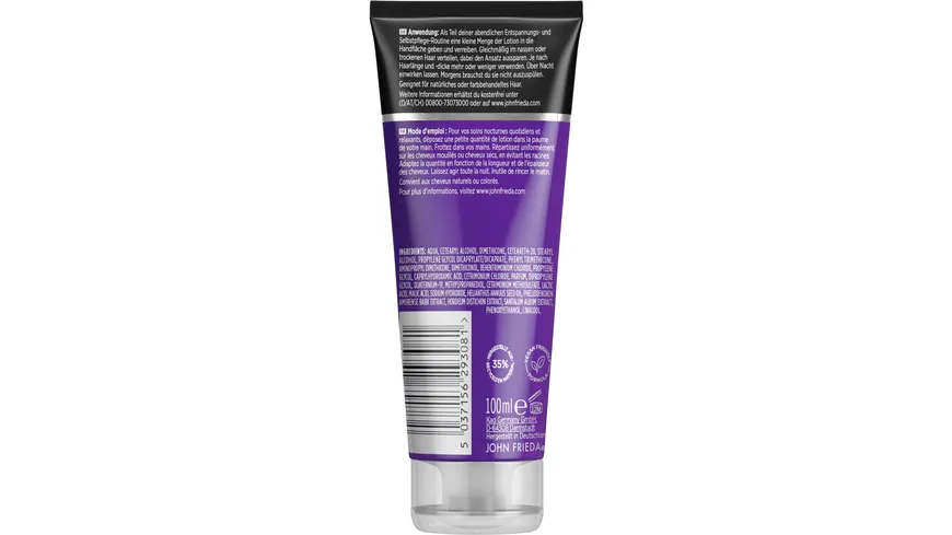 John Frieda Wunder Reparatur Night Lotion 100 ml