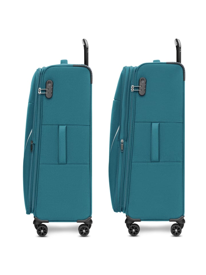 Stratic taska 4-Rollen Kofferset 3tlg. mit Dehnfalte in ocean blue günstig kaufen onesize