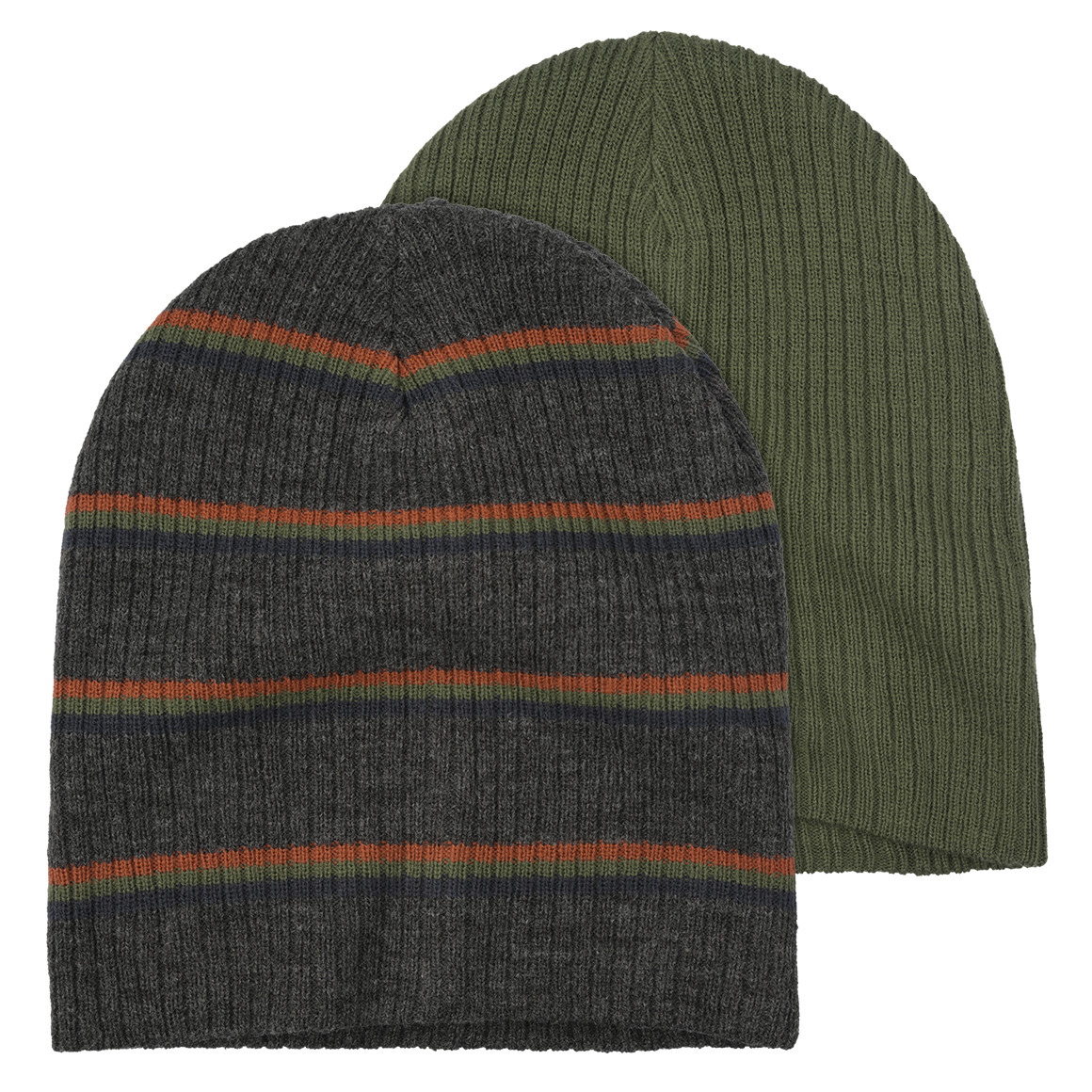 2 Jungen Beanies aus Strick