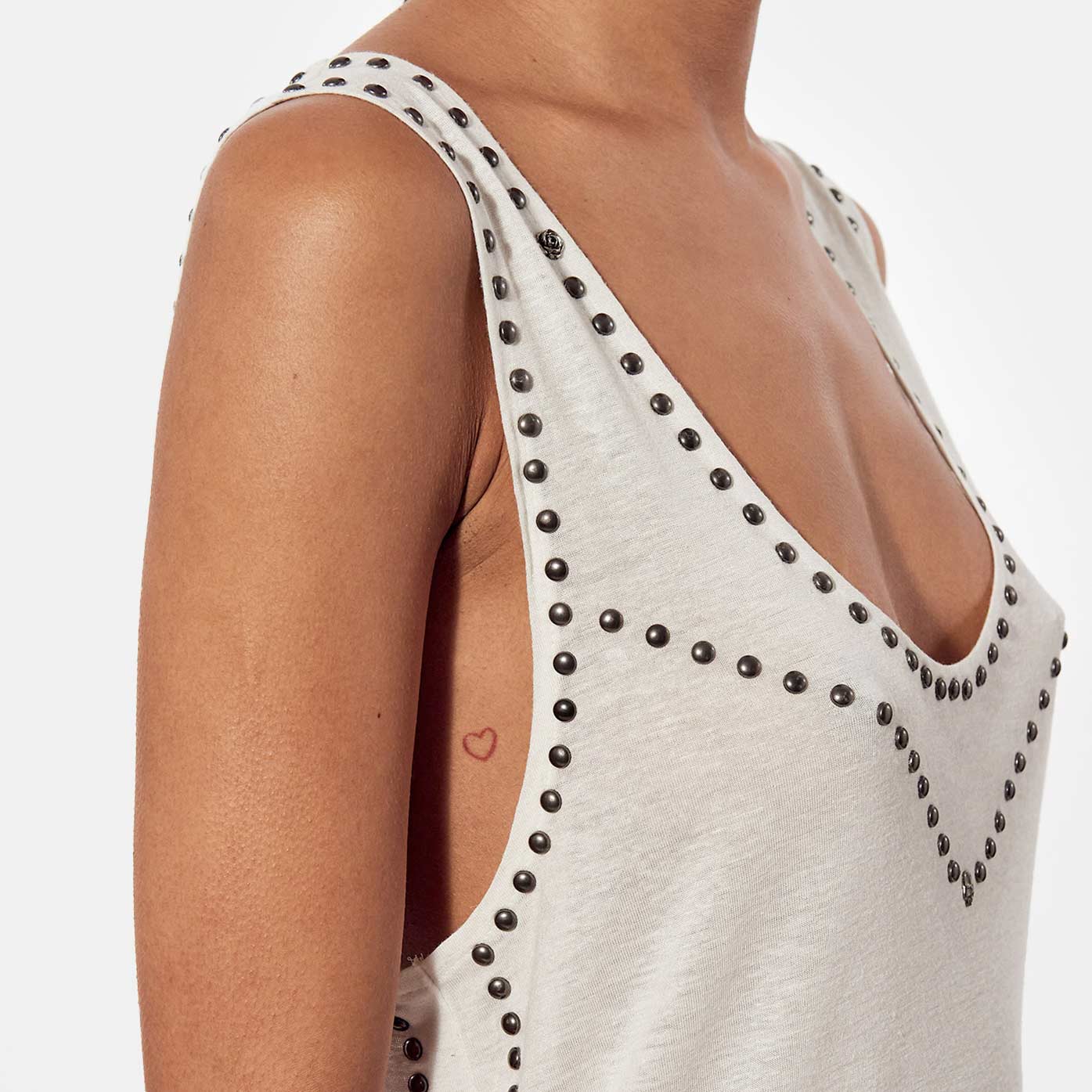 KEBAR  Débardeur blanc Femme
