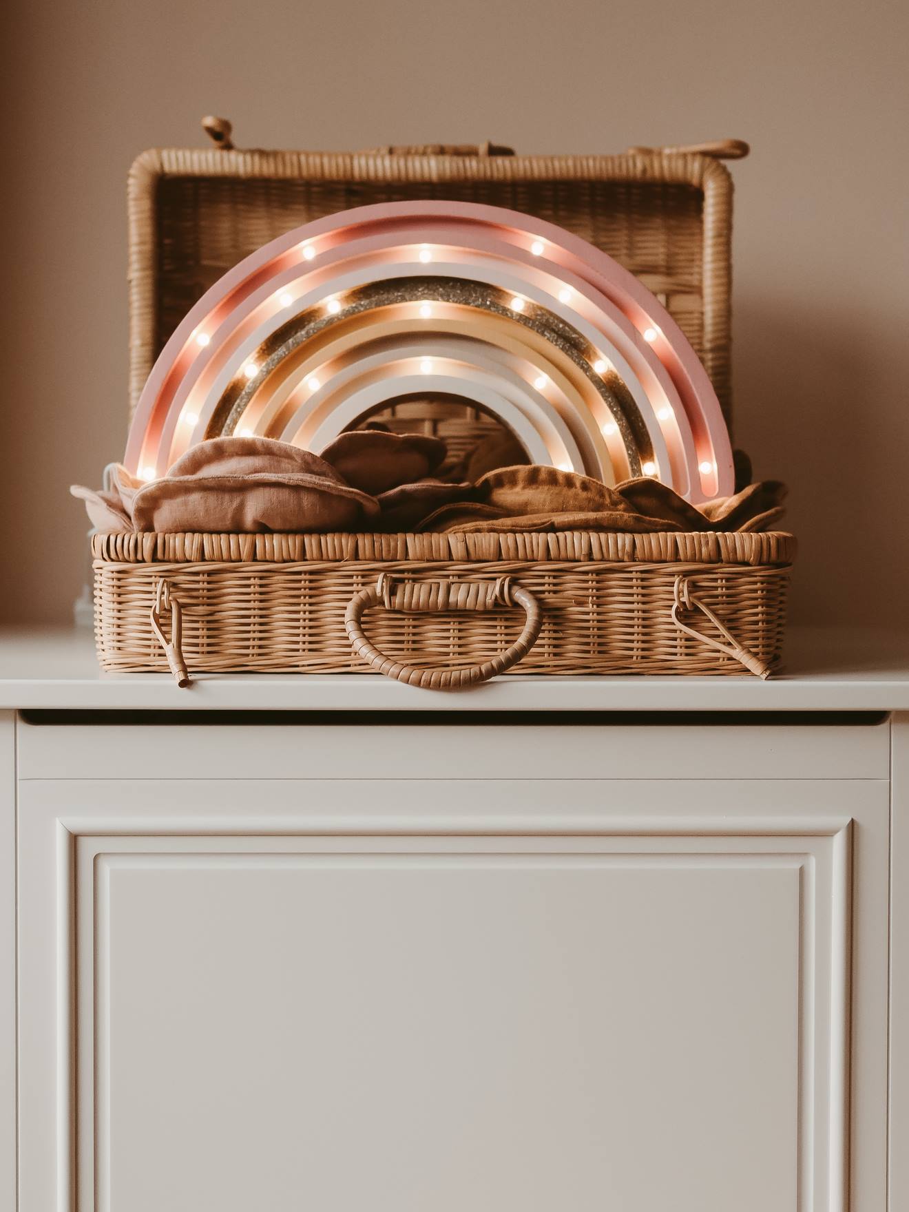 Veilleuse Arc-en-ciel XL LITTLE LIGHTS rose