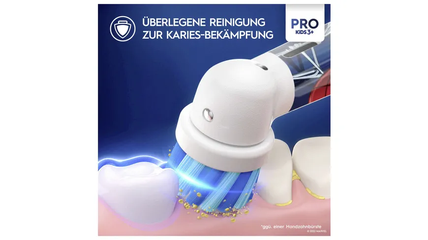 Oral-B Vitality Elektrische Zahnbürste Pro 103 Kids Spiderman