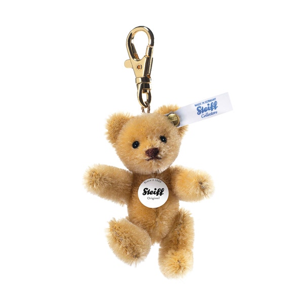 Anhänger Mini Teddybär, 8 cm, beige