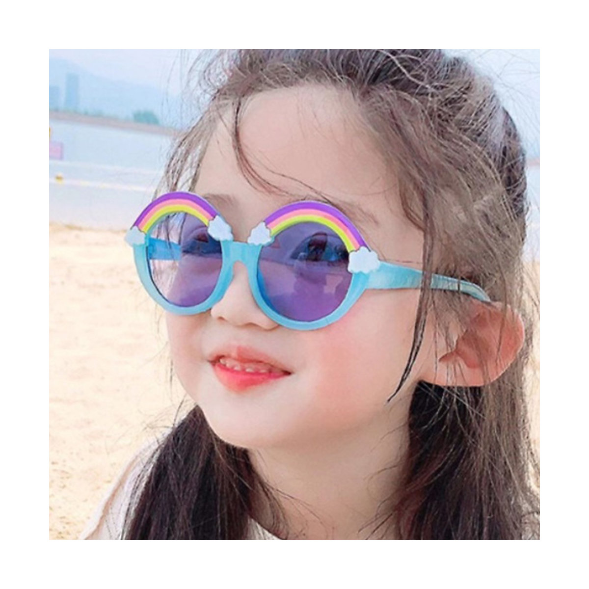 Sonnenbrille Regenbogen UV400 Sonnenbrillen für Kinder