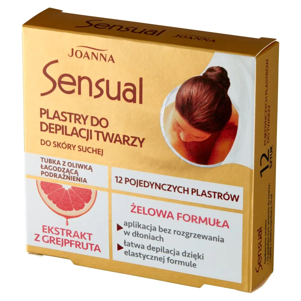 Επιθέματα αποτρίχωσης προσώπου Joanna Sensual, γκρέιπφρουτ