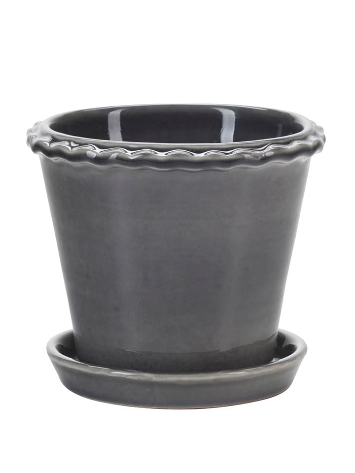 Bahne Blumentopf in Grau - (H)11 x Ø 13 cm günstig kaufen onesize