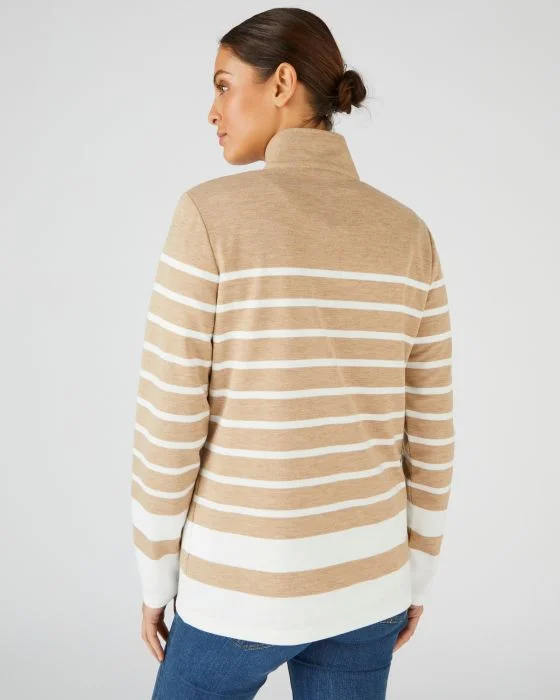 Gilet zippé intérieur bouclette