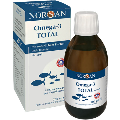 NORSAN Omega-3 Total Naturell flüssig  200 ml  Flüssigkeit