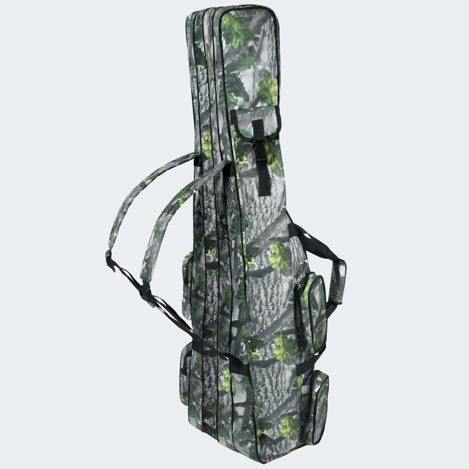 Arapaima Fishing Equipment Rise Grey Wood 190 cm 4-Fach Rutentasche