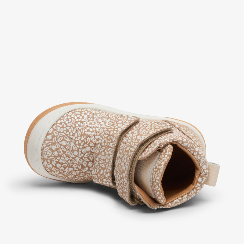 juno brown floral - Braun