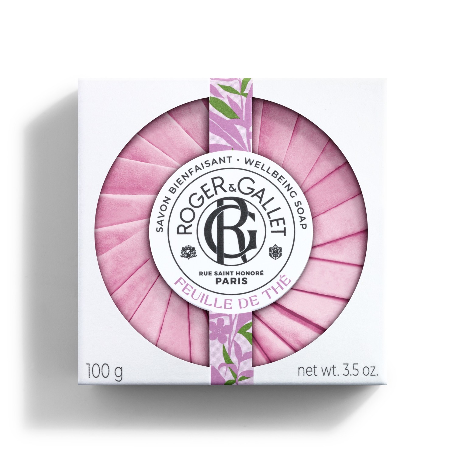 Roger & Gallet Teeblatt-Beruhigungsseife
