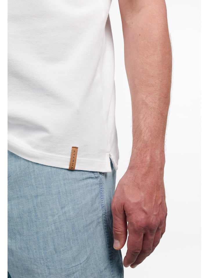 Eterna Poloshirt in Weiß günstig kaufen
