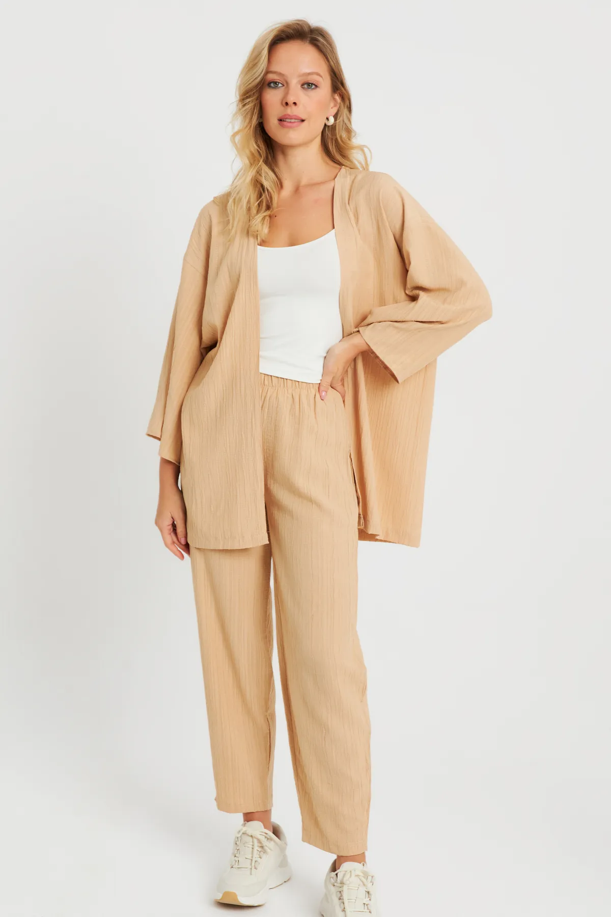 Cool & Sexy  Zweiteiler - Braun - Regular Fit