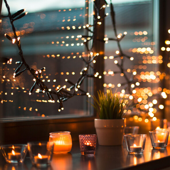 Smart-Home-Lichterkette, warmweiß, 40 LEDs