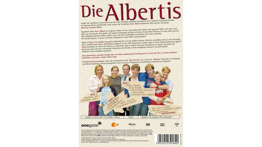Die Albertis - Die komplette Serie inkl. Pilotfilm  [4 DVDs]
