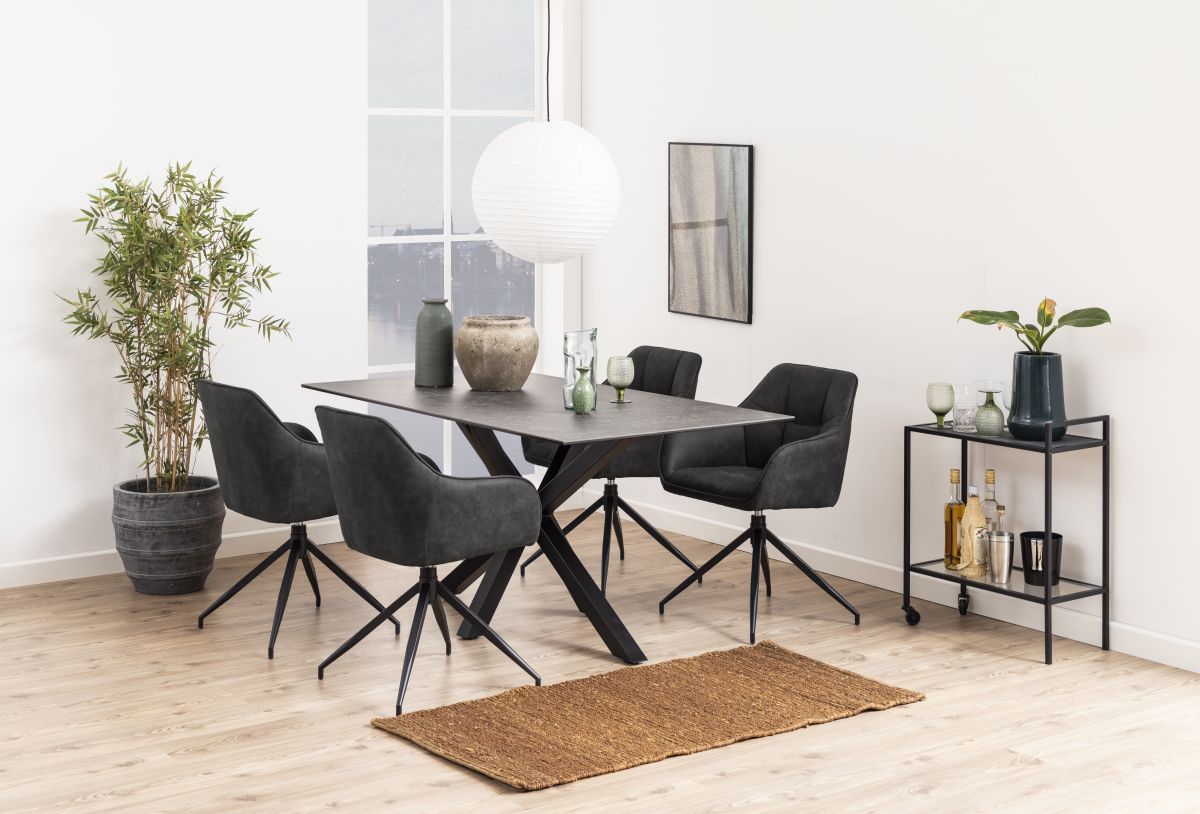 Servierwagen Seaford Esche 60 x 75 cm