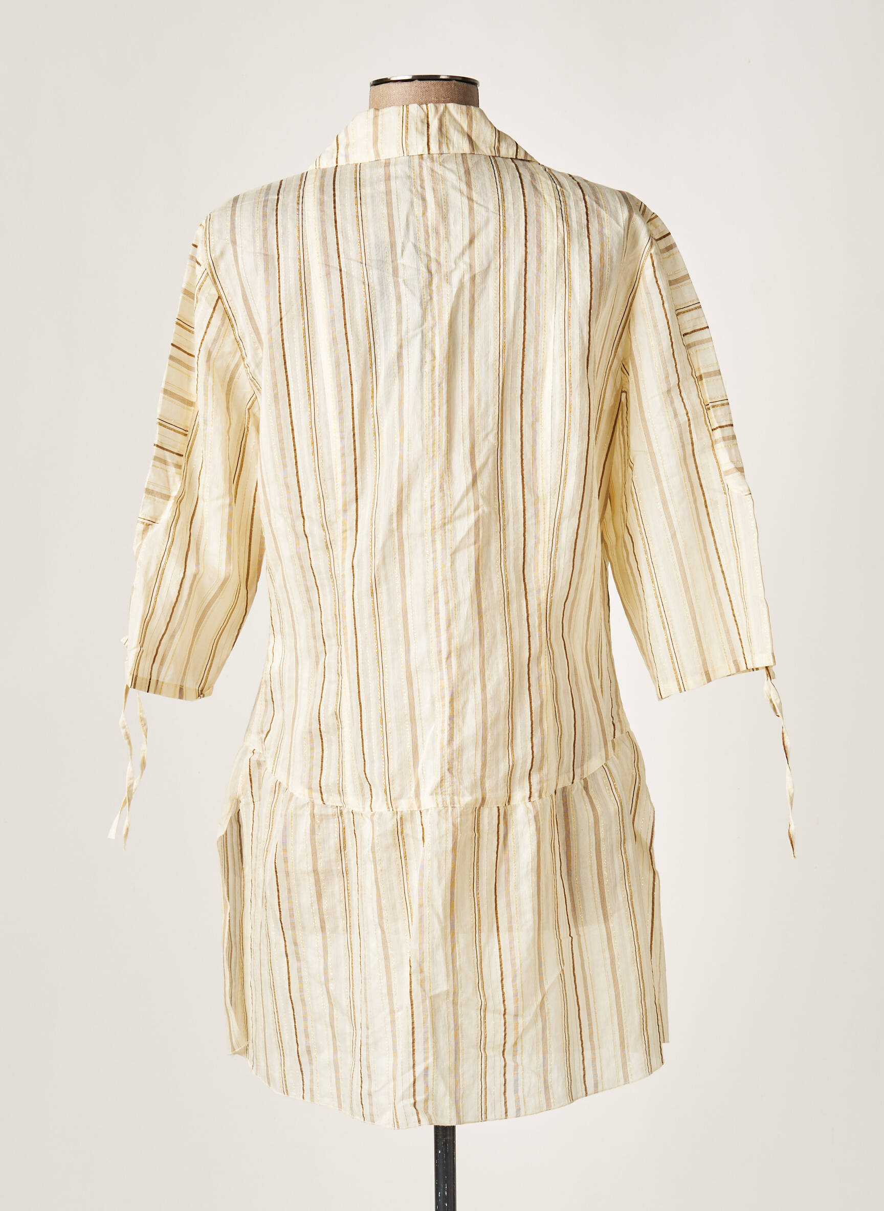 O K S Tuniquemanchecourte Femme couleur beige
