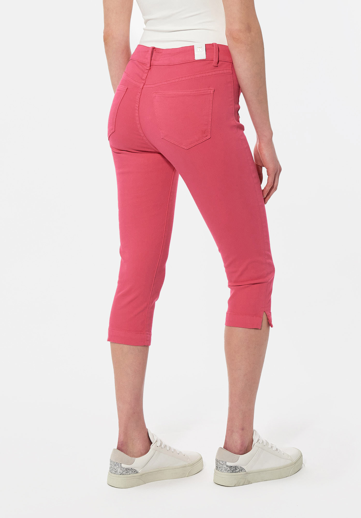 LOLI   Corsaire/Pantacourt slim fushia Femme