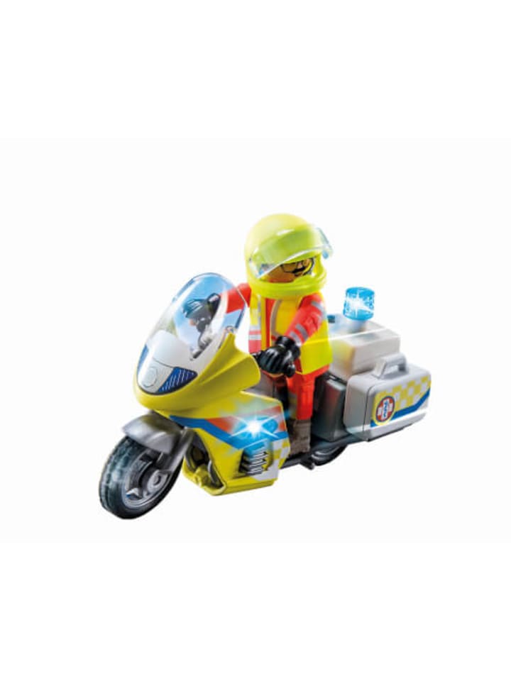 Playmobil Spielset City Life 71205 Notarzt-Motorrad mit Blinklicht günstig kaufen onesize