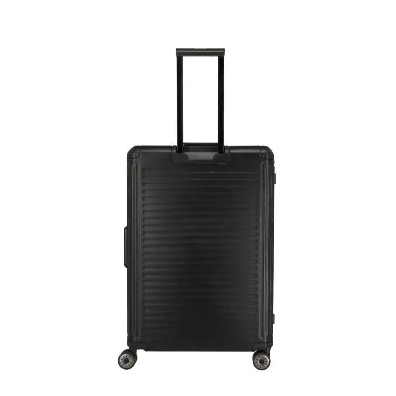 Travelite NEXT Trolley L mit 4 Rollen (77cm) - Schwarz