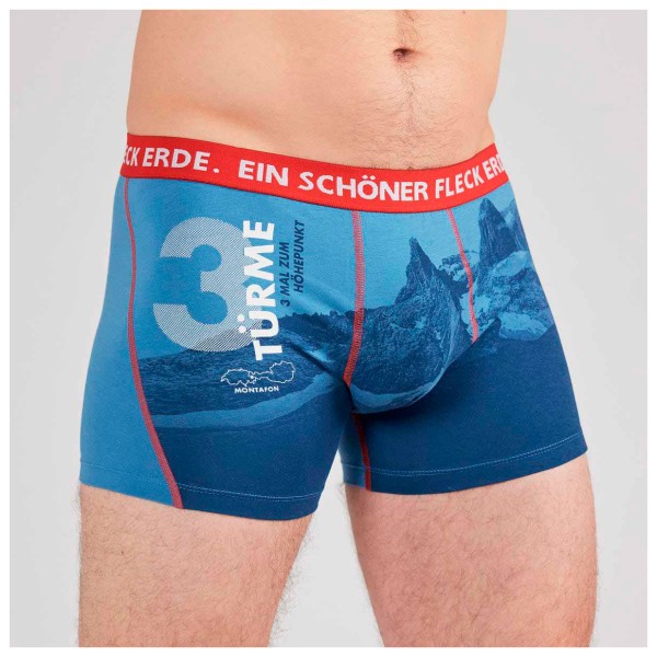 Ein schöner Fleck Erde - Boxershorts 3 Türme - Unterhose