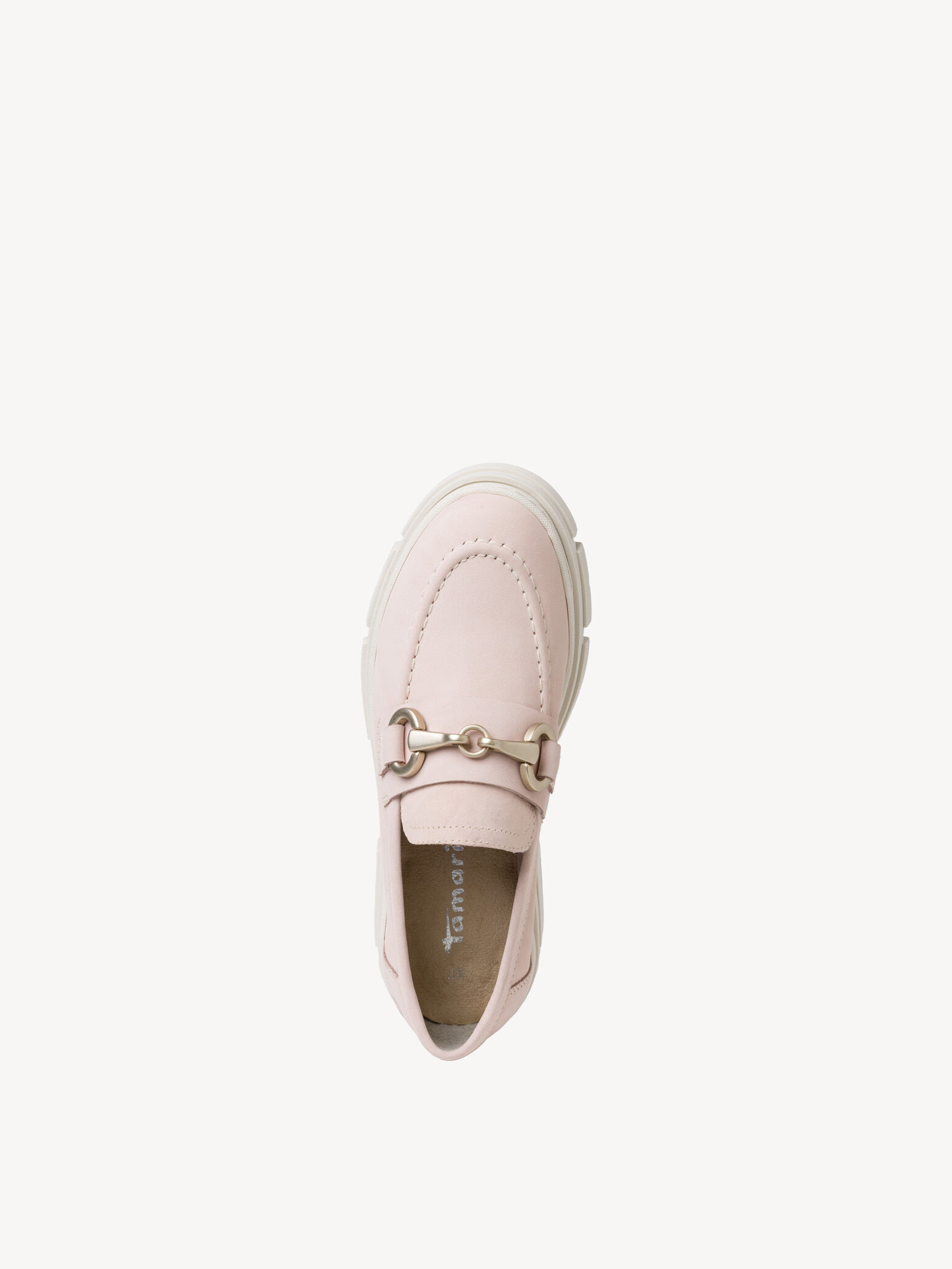 Slipper en cuir - rose