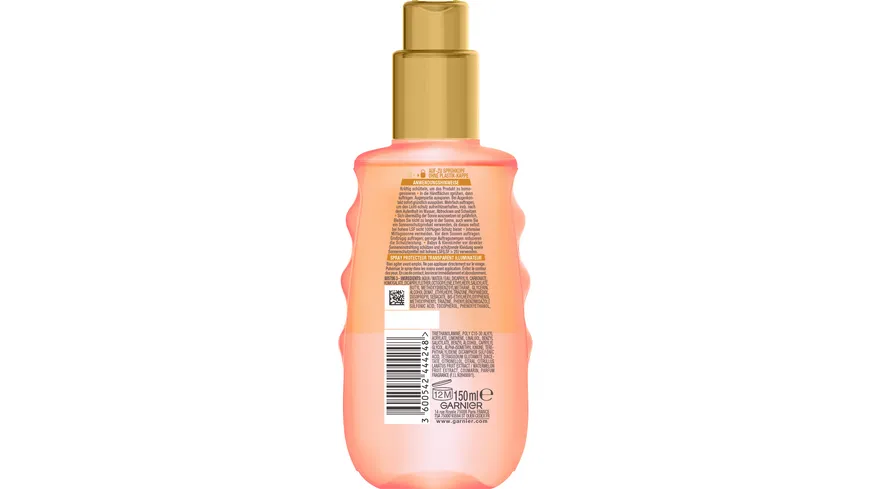 Garnier Ambre Solaire Invisible Protect Glow SPF30 Sonnenschutz-Spray 150 ml