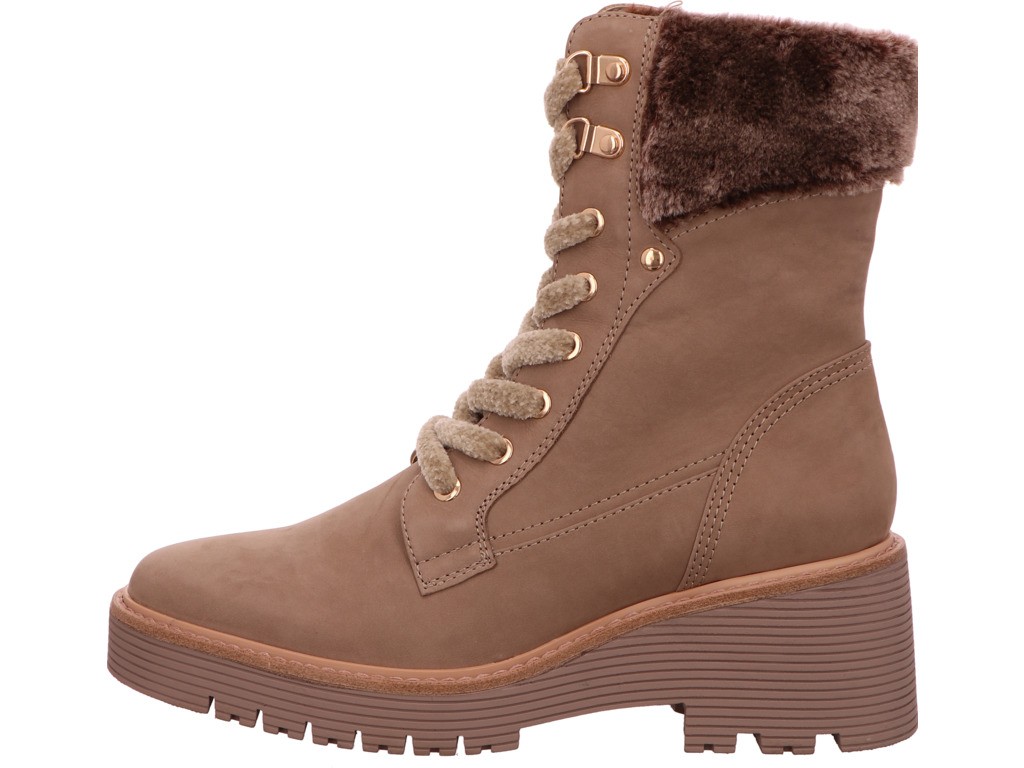 REGARDE LE CIEL Stiefeletten braun Schnürstiefel Absatz Boot Damen Braun Ma