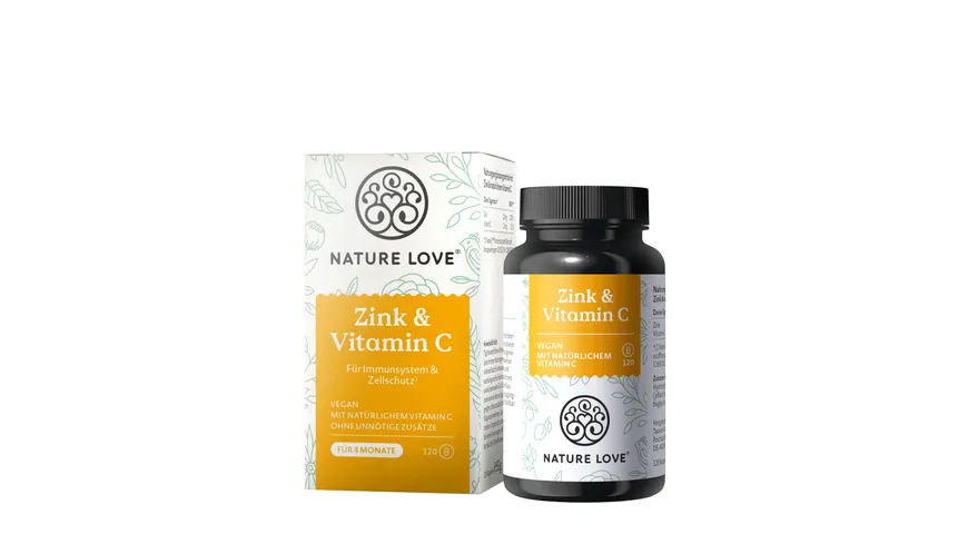NATURE LOVE Zink & Vitamin C 55 g