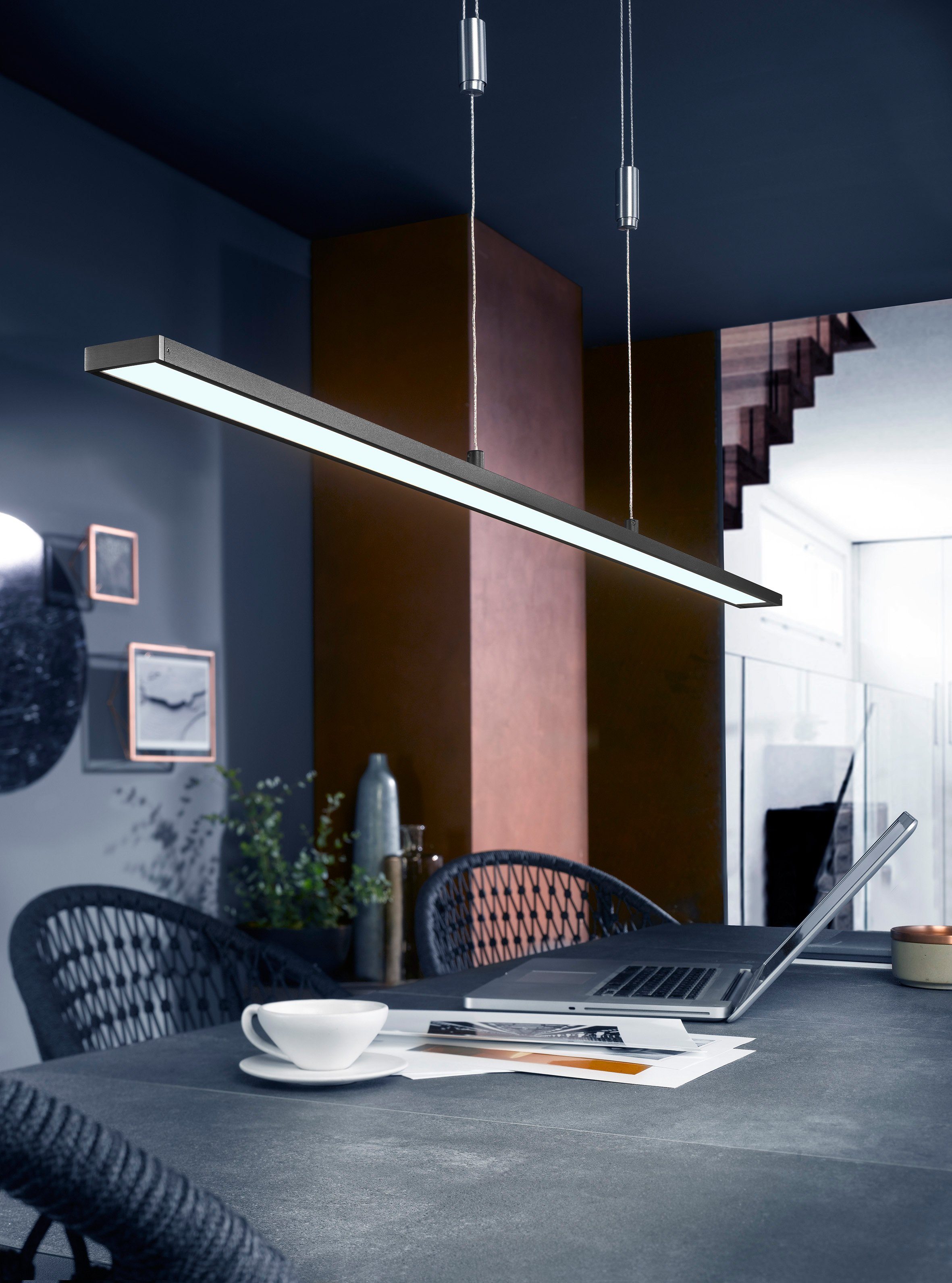 FISCHER & HONSEL LED Pendelleuchte Metz TW, Dimmfunktion, Farbsteuerung, LED fest integriert, Farbwechsler