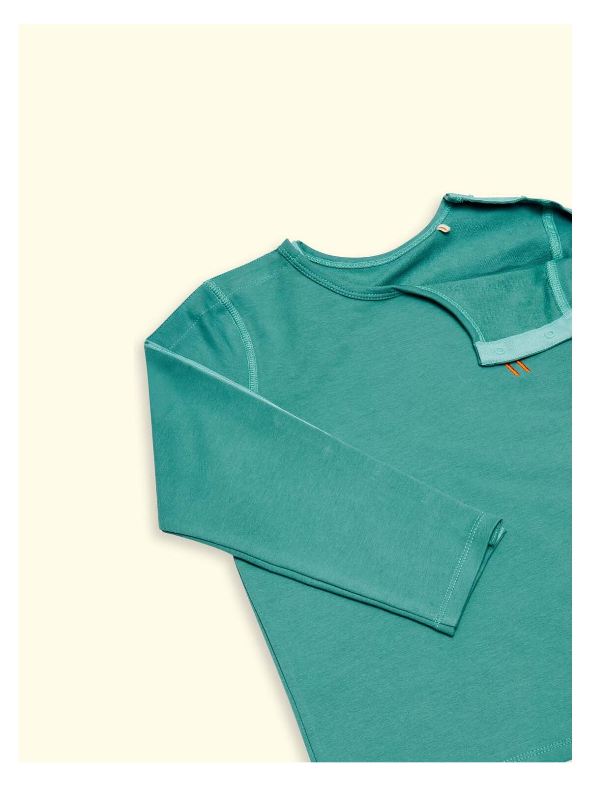 Wombly Karl Langarmshirt aqua