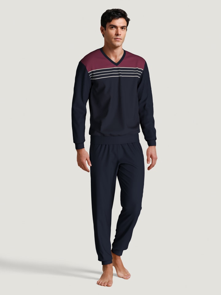 Calida Pyjama in dark sapphire günstig kaufen
