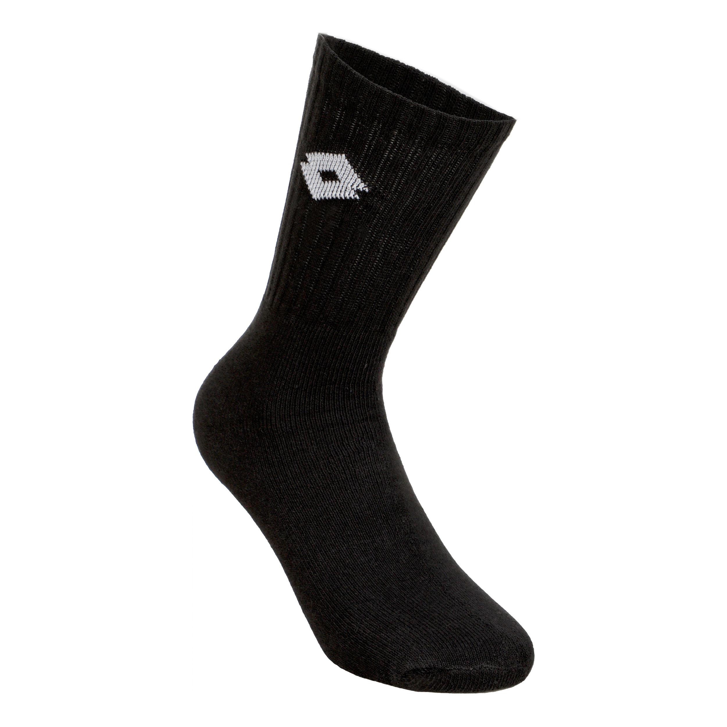 Tennissocken 3er Pack - Schwarz