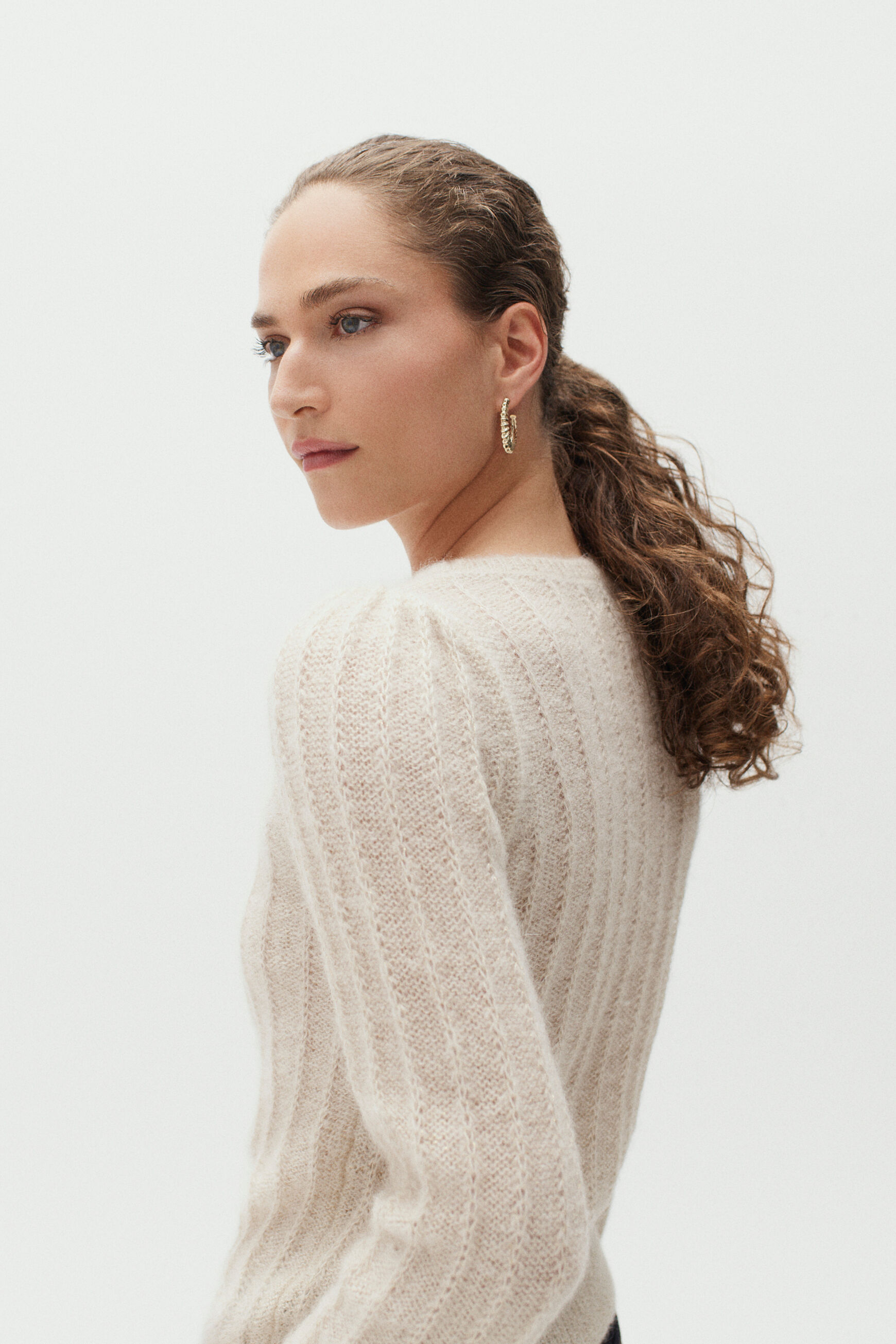 pull natasha ivoire femme
