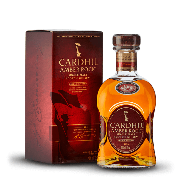 Cardhu Amber Rock 40% + étui