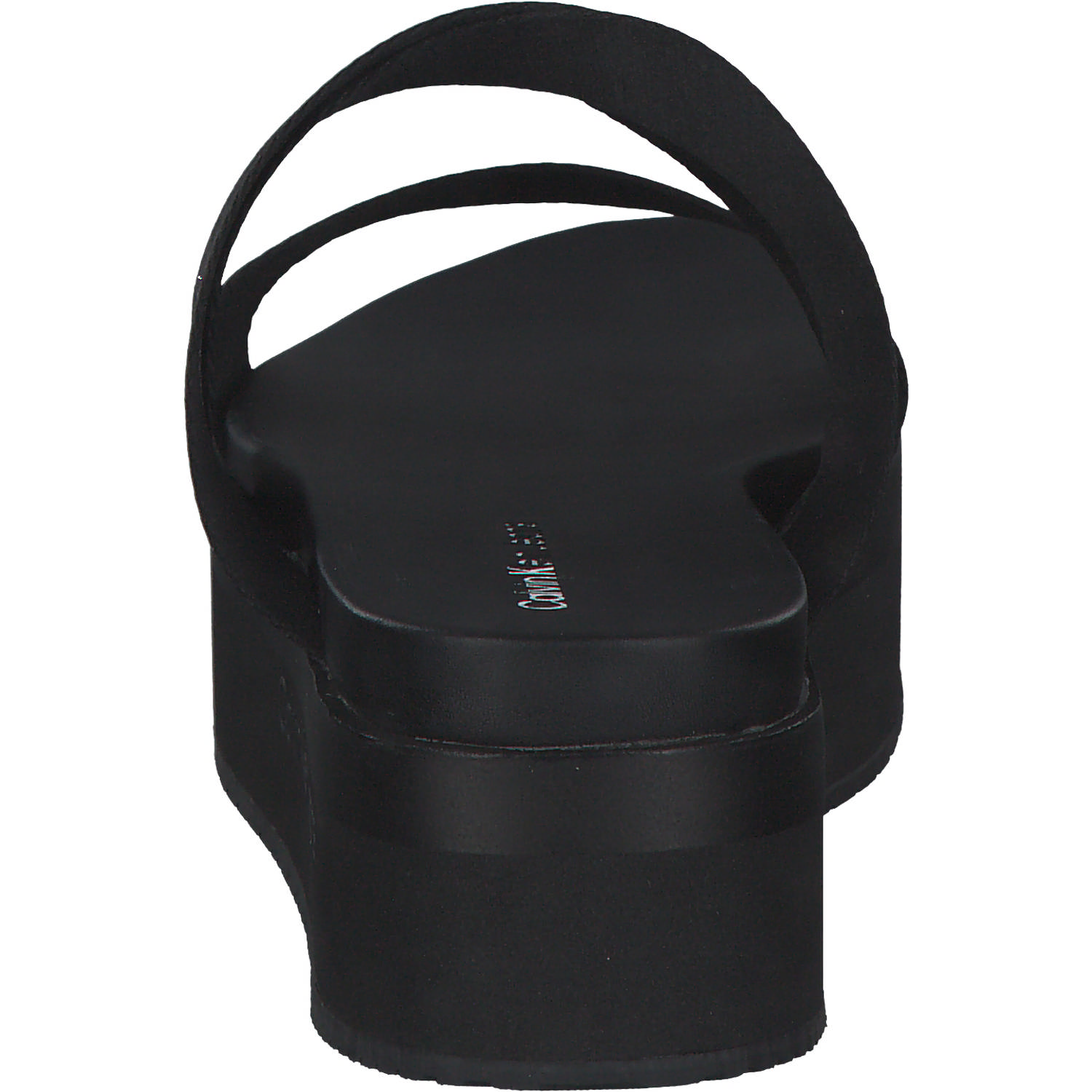 Calvin Klein YW0YW00966, Plateau-Pantoletten, Damen, BLACK