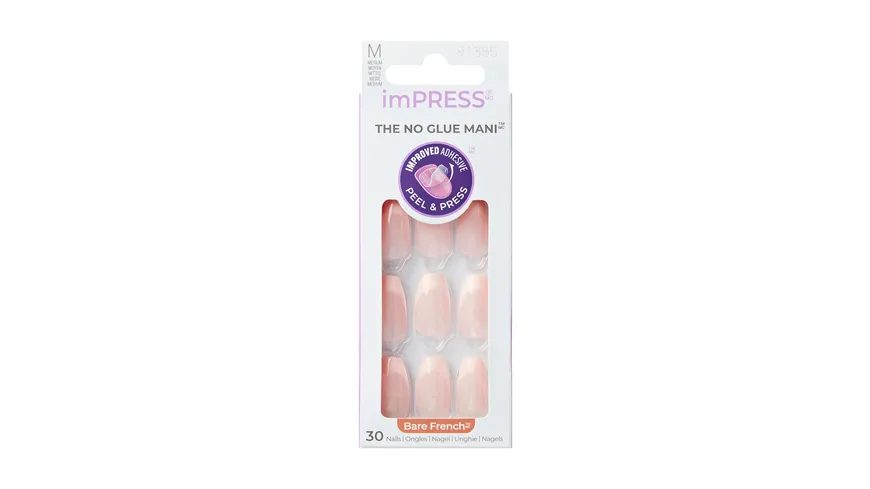 KISS Nail Impress IFB02C - rosa