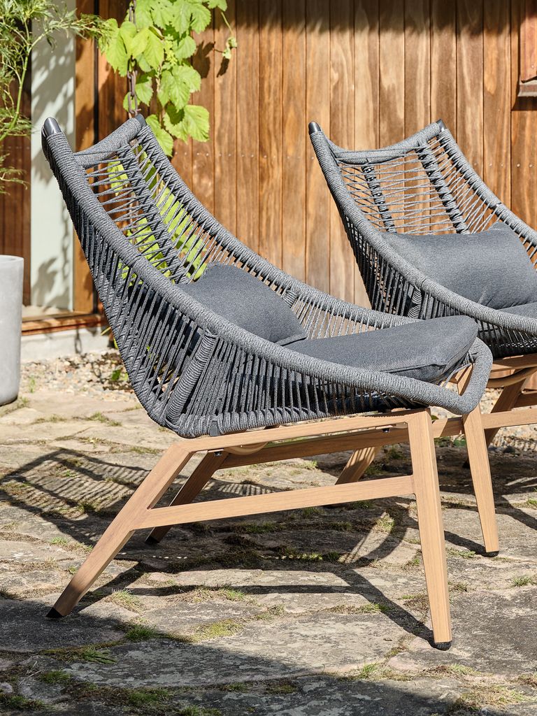 DANNEMARE Fauteuil DANNEMARE gris