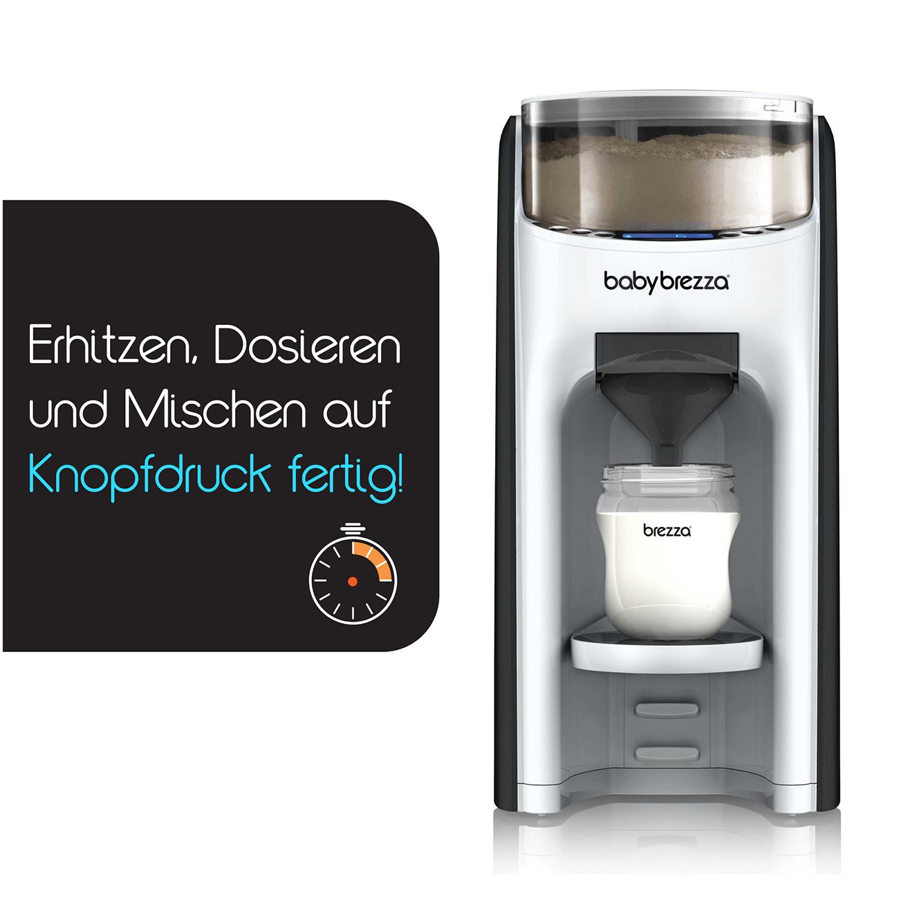Baby Brezza Babyflaschenwärmer, Formula Pro Advanced automatischer Flaschenzubereiter