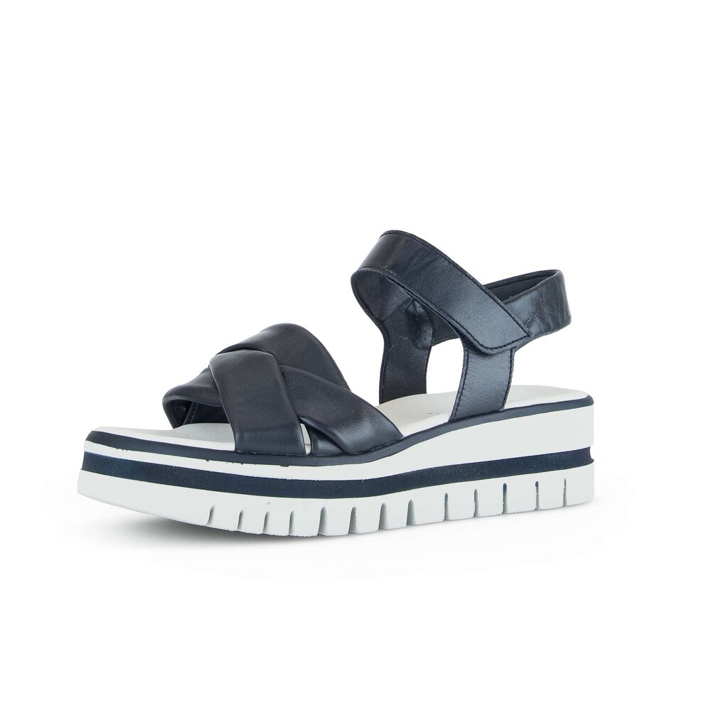 Gabor fashion Riemchensandale blau