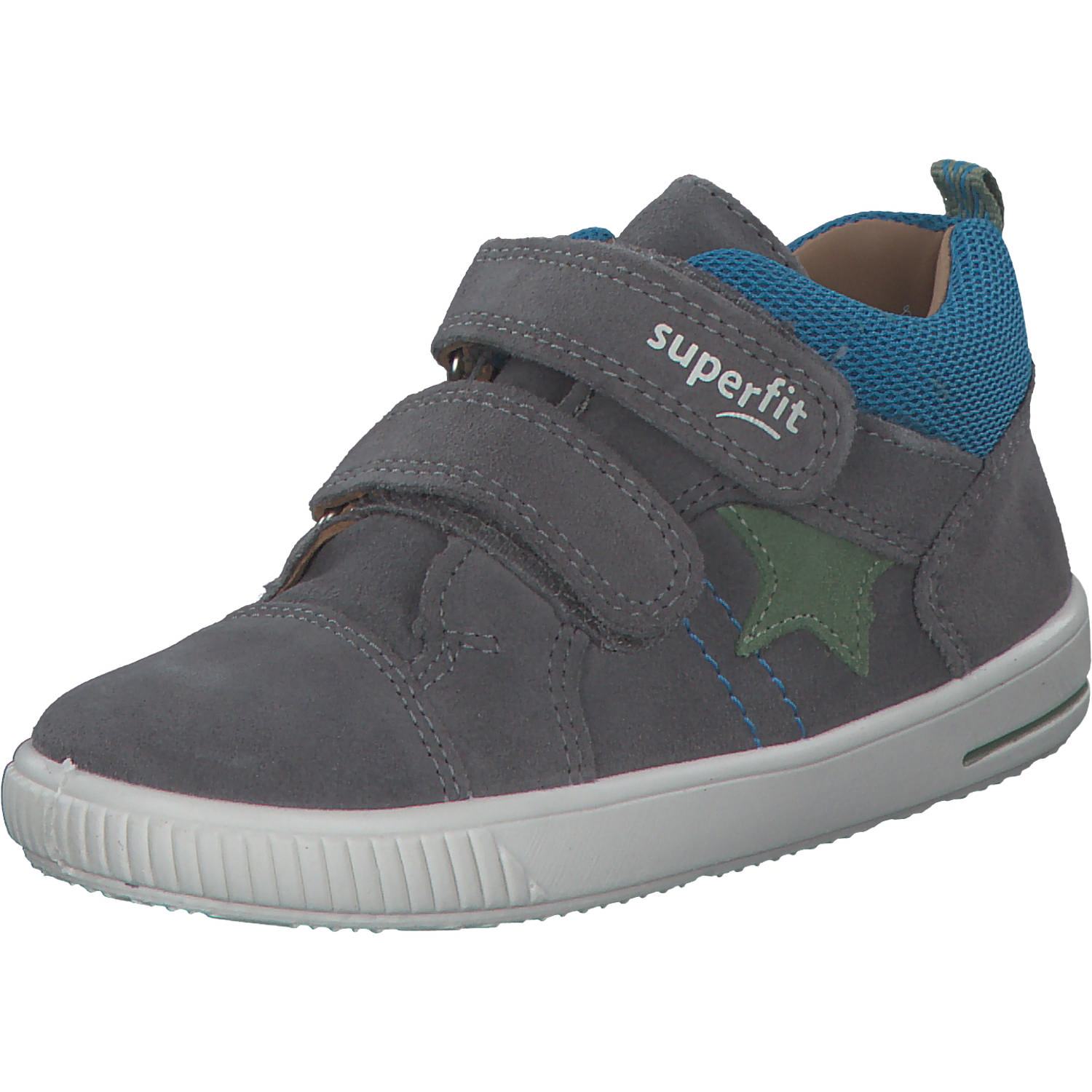 Superfit MOPPY 00352, Lauflernschuhe, Kinder, HELLGRAU/BLAU