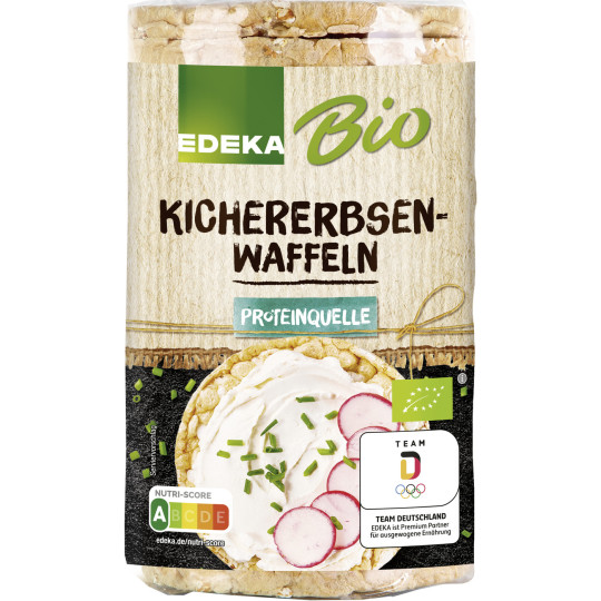 EDEKA Bio Kichererbsenwaffeln 100G