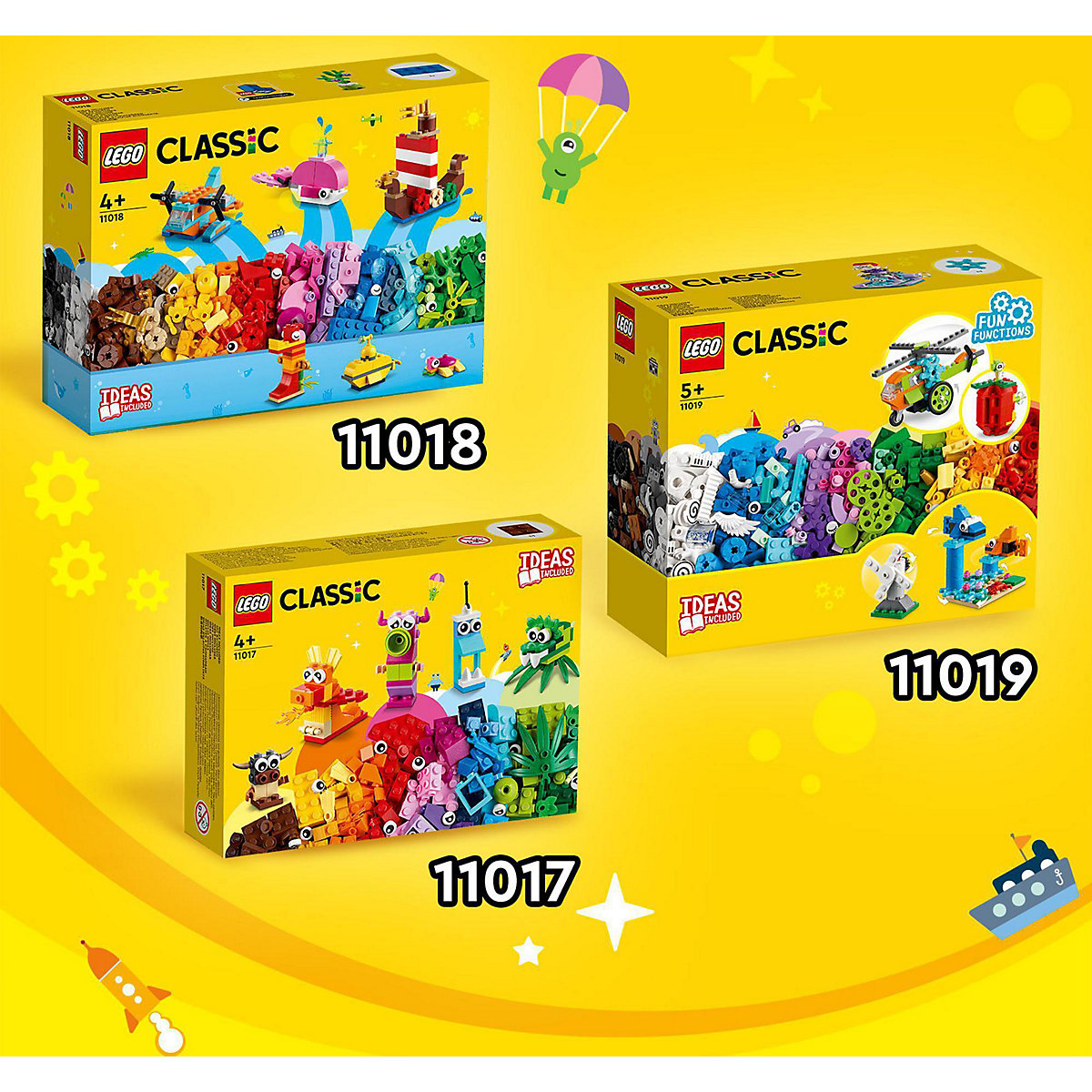 LEGO® Classic 11017 Kreative Monster