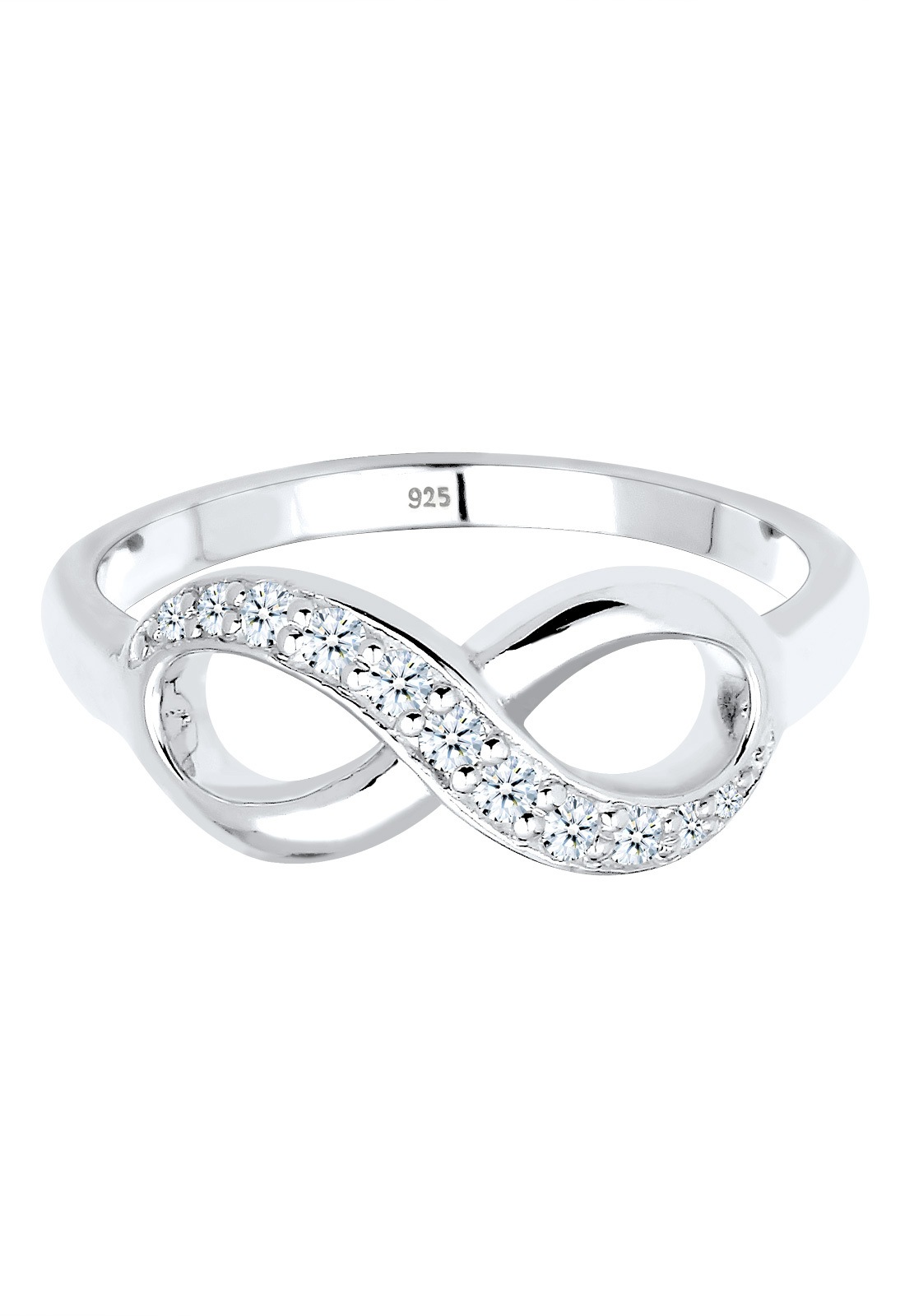 Elli DIAMONDS Diament Infinity 0,125 ct. Pomysł na prezent, srebro 925