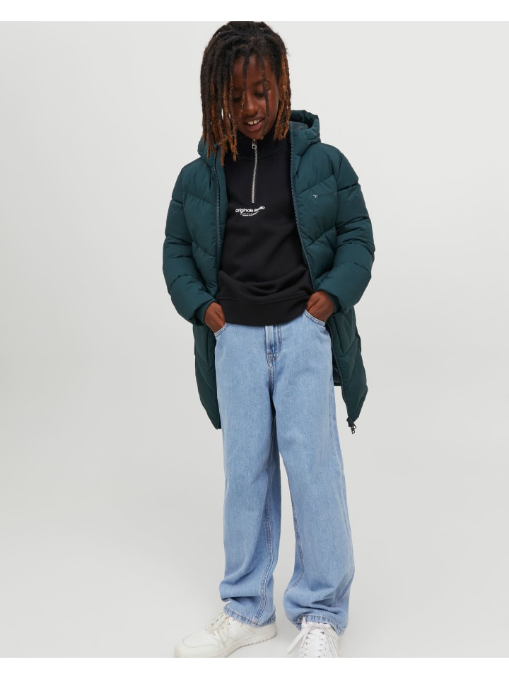 JACK & JONES Junior JJIALEX JJORIGINAL MF 710 in blue denim günstig kaufen