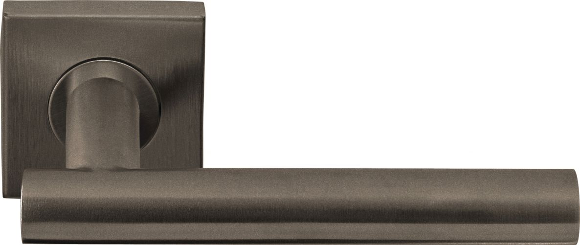Formani 1501D250BRXX0BS BASICS LB7-19BSQR53G jousitettu ovenkahva neliönmuotoisessa ruusukkeessa, pronssi