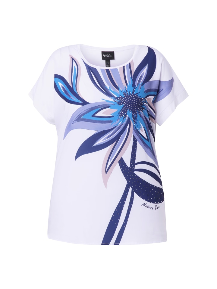 Ulla Popken Shirt in schneeweiß günstig kaufen
