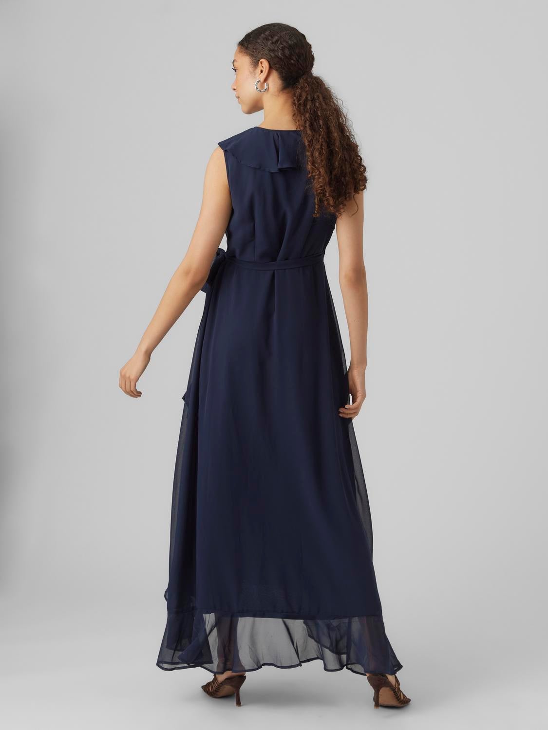 VMSILLE Langes Kleid